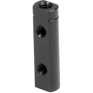 Xray T4 Long Servo Mount, black aluminum