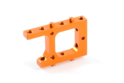 Xray T4 Servo Mount, orange aluminum