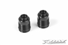 Xray T4 Shock Bodies, black aluminum (2)