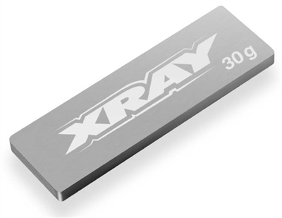 Xray Pure Tungsten Center Chassis Weight - 30 grams