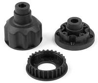 Xray Nt1 Front Gear Diff Case, Cover And 27t Pulley