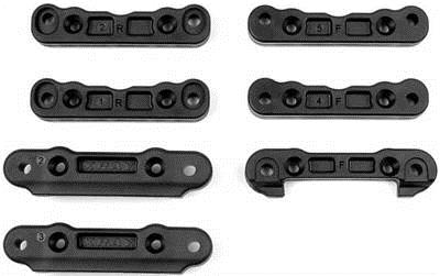 Xray XB8 Composite Lower Suspension Holder Set