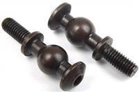 Xray XB8 5.8mm Ball Studs With Back Stops (2)