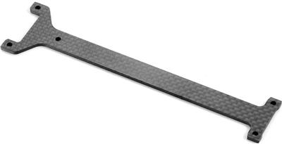 Xray XB4 2015 Front Upper Deck, 2mm Graphite