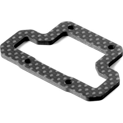 Xray XB4 Center Upper Deck, 2mm graphite