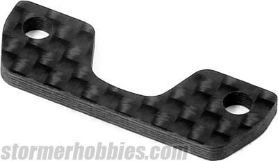 Xray XB4 Rear Lower Brace, 2mm graphite