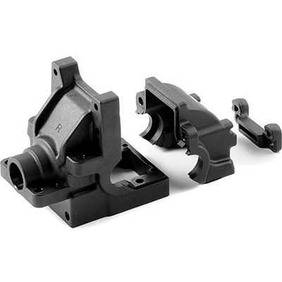 Xray XB4 Rear Diff Bulkhead Block Set