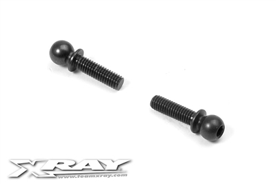 Xray T4/XB4/XT2 4.9mm Ball Ends with 10mm Threaded End (2)