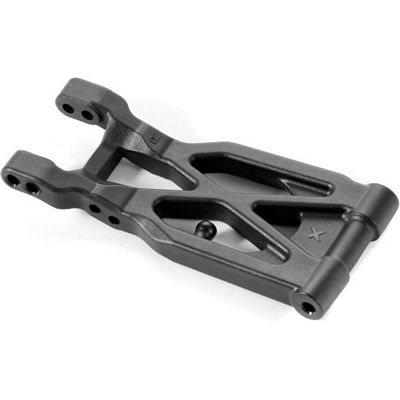 Xray XB4 Rear Lower Suspension Arm - graphite, right (1)