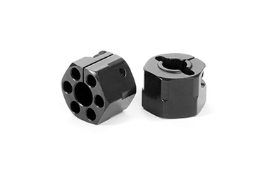 Xray XB4/XT2 12mm Rear Wheel Hex Hubs, +4.5mm Offset (2)