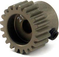 Xray XB4/XT2 21 tooth Pinion Gear, 48 pitch Hard Anodized Aluminum