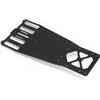Xray X10 Chassis Plate, 2.5mm graphite