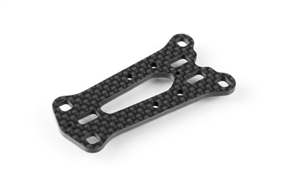 Xray X1 Arm Mount Plate, 2.5mm graphite