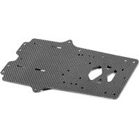 Xray X12 2015 Main Chassis Plate, 2.5mm graphite