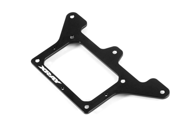 Xray X12 2mm Rear Pod Lower Plate, aluminum