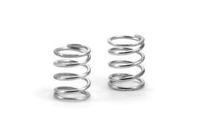 Xray XII Front Springs, C=2.0, Soft Silver (2)