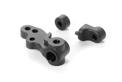 Xray X1'18/X1'17 Composite 3-Hole Steering Block and Backstops