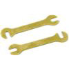 Xray X12 Front Ride Height Shims, .6mm Steel Gold