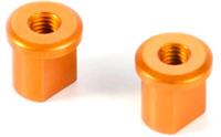 Xray X12 Eccentric Bushings, orange aluminum