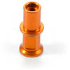 Xray X1 Steering Pivot Shaft, orange aluminum