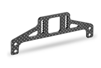 Xray X1 21 Rear Wing Mount, 2.5mm graphite