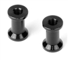 Xray X12 Mounts - 10.5mm, black aluminum (2)