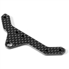 Xray X10 Rear Pod Upper Plate, 2.5mm graphite