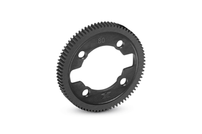 Xray X1/X12 Composite Gear Diff Spur Gear - 80 tooth, 64 pitch