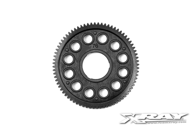 Xray XI/X12 Composite Spur Gear - 76 tooth, 64 pitch