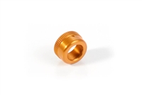 Xray X12 Upper Shock Cap, orange aluminum (1)