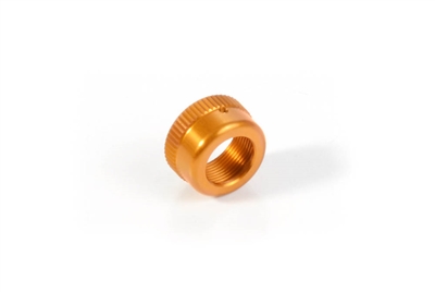 Xray X12 Upper Shock Cap, orange aluminum (1)