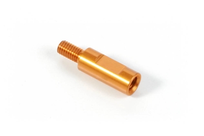 Xray X12 Shock Adapter, orange aluminum (1)