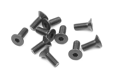 Xray XB9/XT2 Hex Screws SFH 3 x 8mm (10)