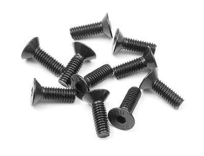 Xray Hex Screws SFH, 4 x 12mm (10)