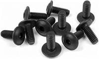 Xray XB9 Hex Screws Flanged Sh, 4 x 10mm (10)