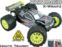 XXX Main Ignite Truggy X-Wrapz, Red 