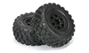 Pro-Line 	Badlands MX SC M2 (Medium) Tires Mounted on Impulse Black Wheels (2) for Slash 2wd Front