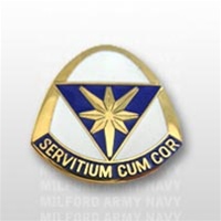 US Army Unit Crest: 620th Support Battalion - Motto: SERVITIUM CUMCOR
