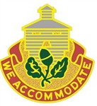 US Army Unit Crest: National Guard - Illinois - Motto: WE ACCOMODATE