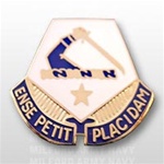 US Army Unit Crest: National Guard - Massachusetts - Motto: ENSE PETIT PLACIDAM