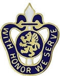 US Army Unit Crest: National Guard - Michigan - Motto: WITH HONOR WE SERVE