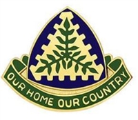 US Army Unit Crest: National Guard - Virgin Islands - Motto: OUR HOME OUR COUNTRY