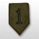 1st Infantry Division - Subdued Patch - Army - OBSOLETE! AVAILABLE WHILE SUPPLIES LASTS!