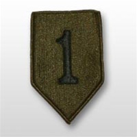 1st Infantry Division - Subdued Patch - Army - OBSOLETE! AVAILABLE WHILE SUPPLIES LASTS!