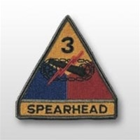 3rd Armored Division Spearhead - FULL COLOR PATCH - Army