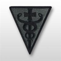 ACU Unit Patch with Hook Closure:  3RD MEDICAL COMMAND