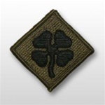 4th Army - Subdued Patch - Army - OBSOLETE! AVAILABLE WHILE SUPPLIES LASTS!