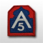5th Army - FULL COLOR PATCH - Army