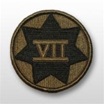 7th Corps - Subdued Patch - Army - OBSOLETE! AVAILABLE WHILE SUPPLIES LASTS!
