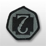 ACU Unit Patch with Hook Closure:  7TH MEDICAL COMMAND